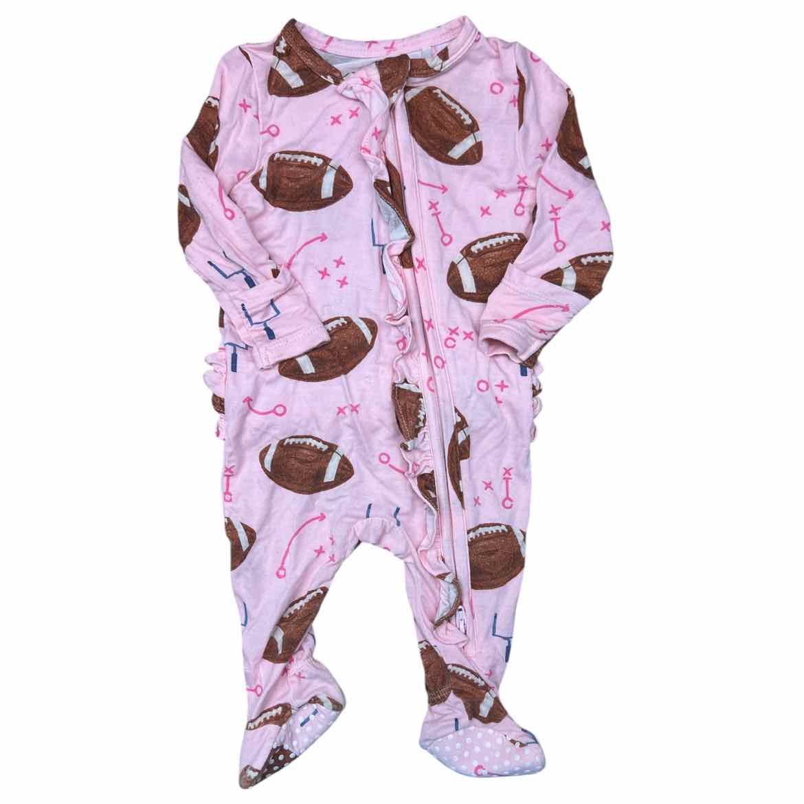 Angel Dear (AA) Pink print Infant Size 0-3 MO Girl's 1PCSleepwear