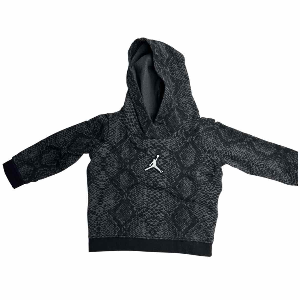 Jordan (B) Black Infant Size 9 MO Boy's Sweatshirt
