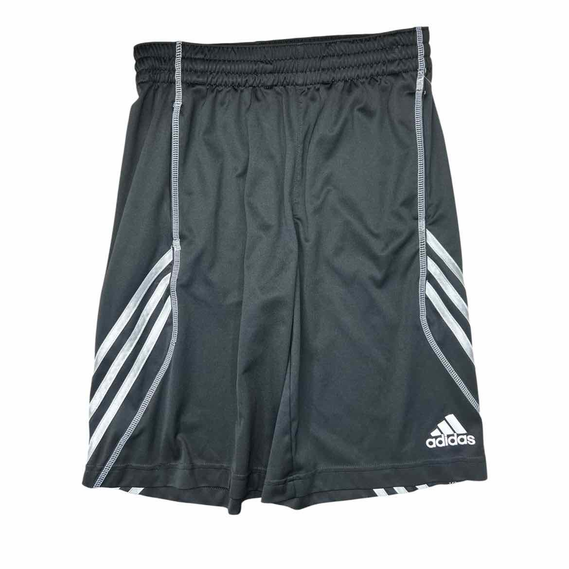 Adidas (B) Black Youth Size 10-12 Boy's ShortAthletic