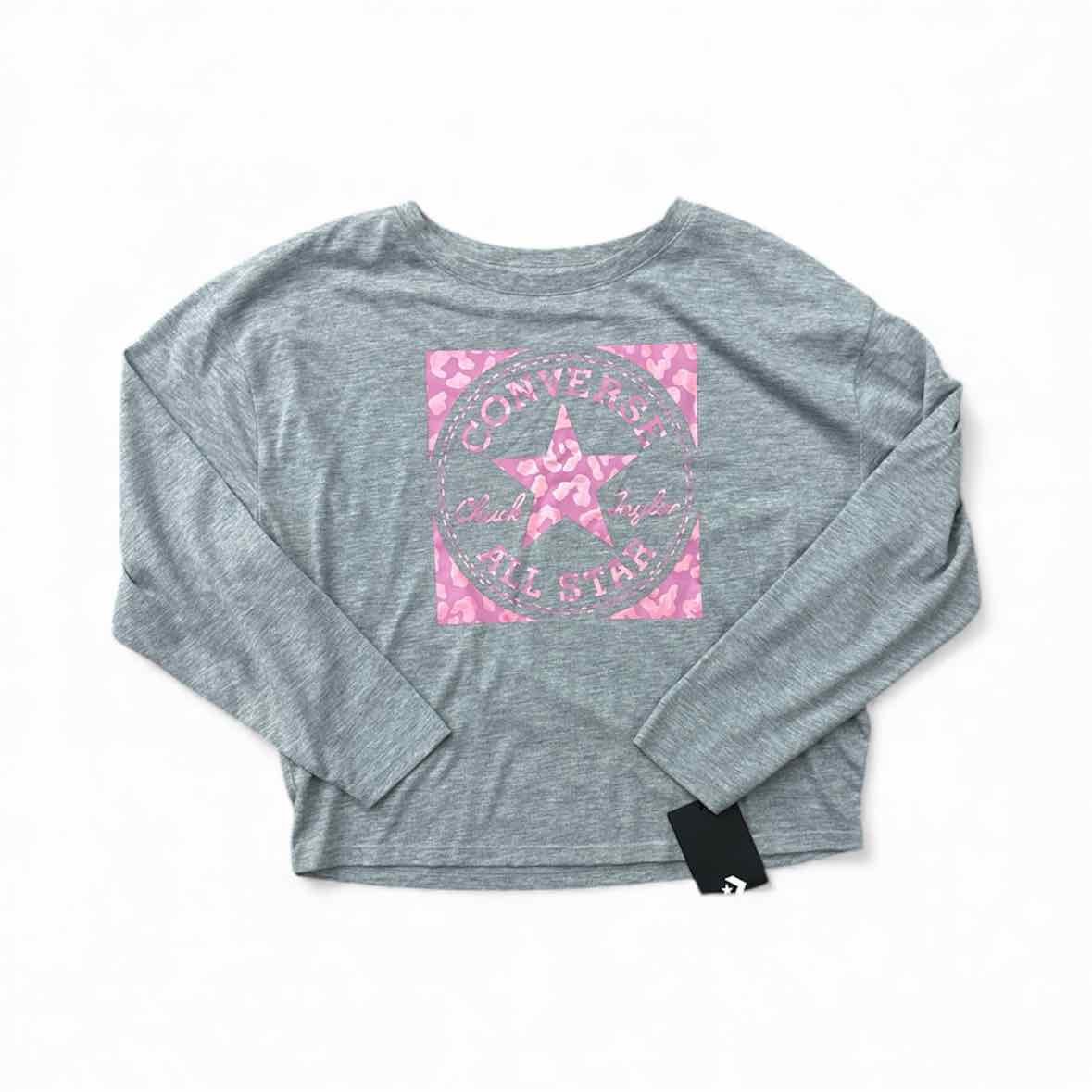 Converse All Star (B) Grey Youth Size 12-14 LSTopBasic