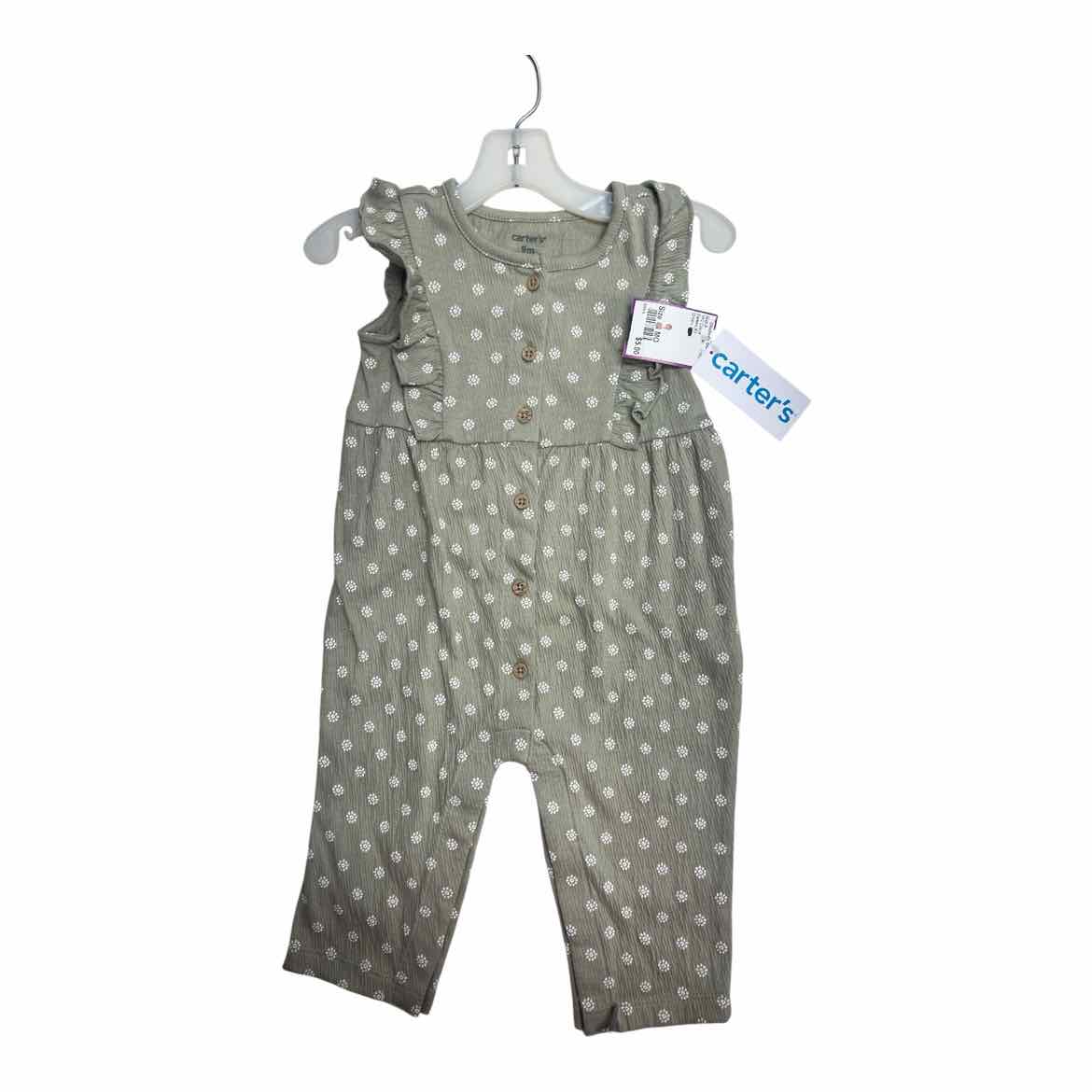 Carters (C) Green Infant Size 9 MO Girl's 1PC Casual