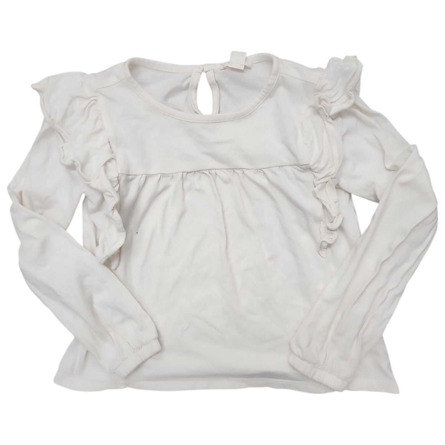 Crewcuts (B) White Toddler Size 5 Girl's SSTop