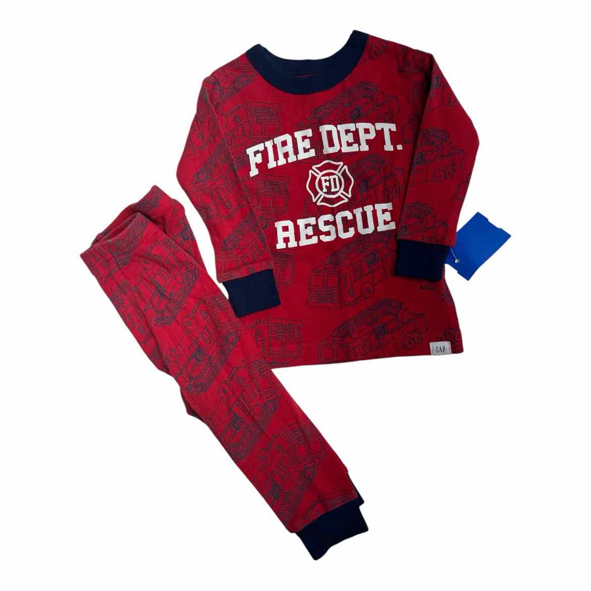Gap (B) Red Infant Size 6-12 MO Boy's 2PCSleepwear