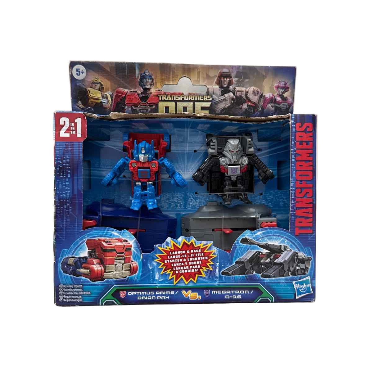 Transformers One Optimus Prime vs. Megatron Action Figure Set - 2pk