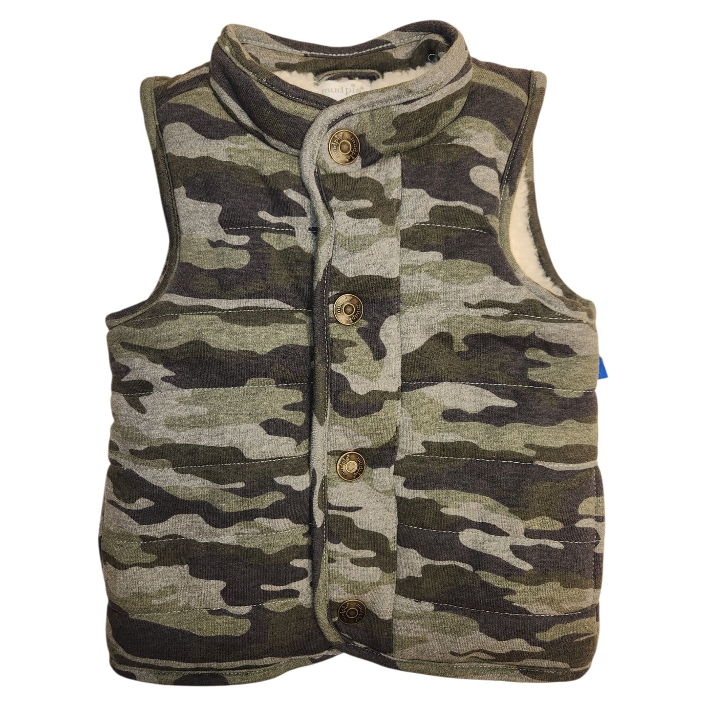 Mud Pie (B) Camo Infant Size 12-18 MO Boy's Vest