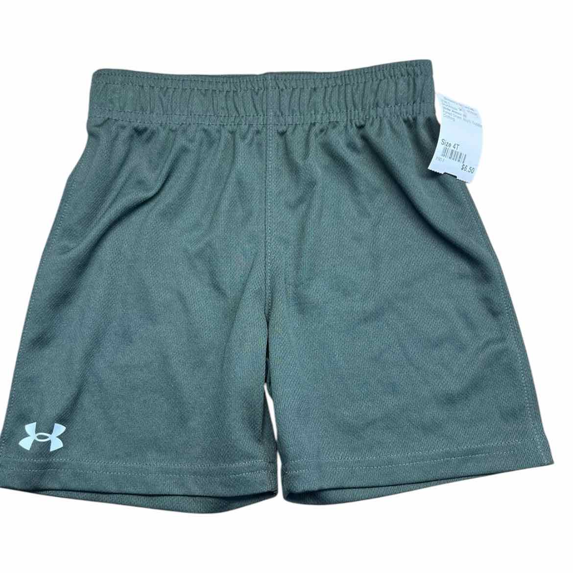 Under Armour (B) Forest Green Toddler Size 4T Boy's ShortAthletic