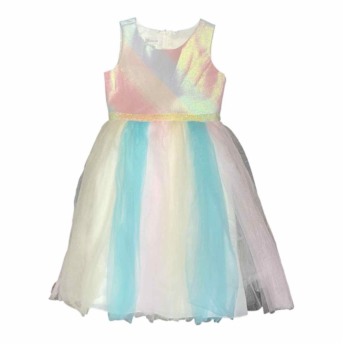 Bonnie Baby (B) Multi-Color Youth Size 8 Girl's PartyDress