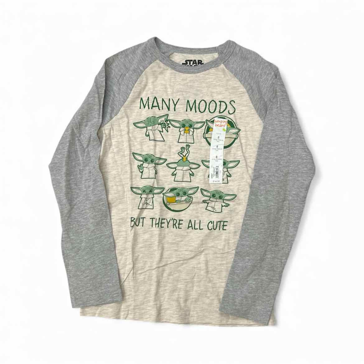 Jumping Beans (D) Beige Youth Size 8 LSTopBasic