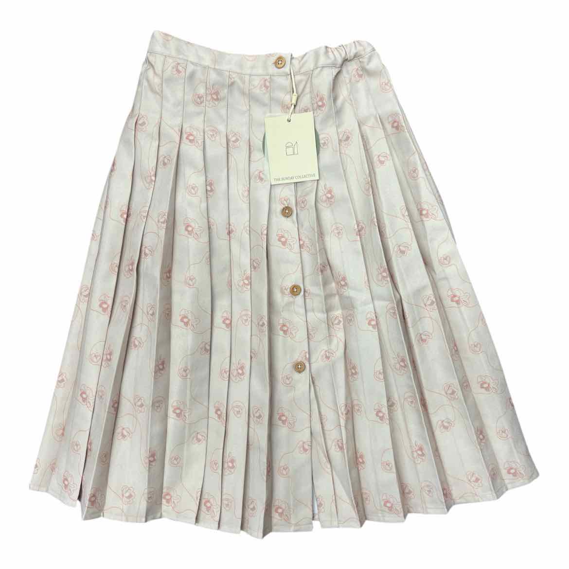 C Brand Beige Youth Size 6-7 SkirtDressy