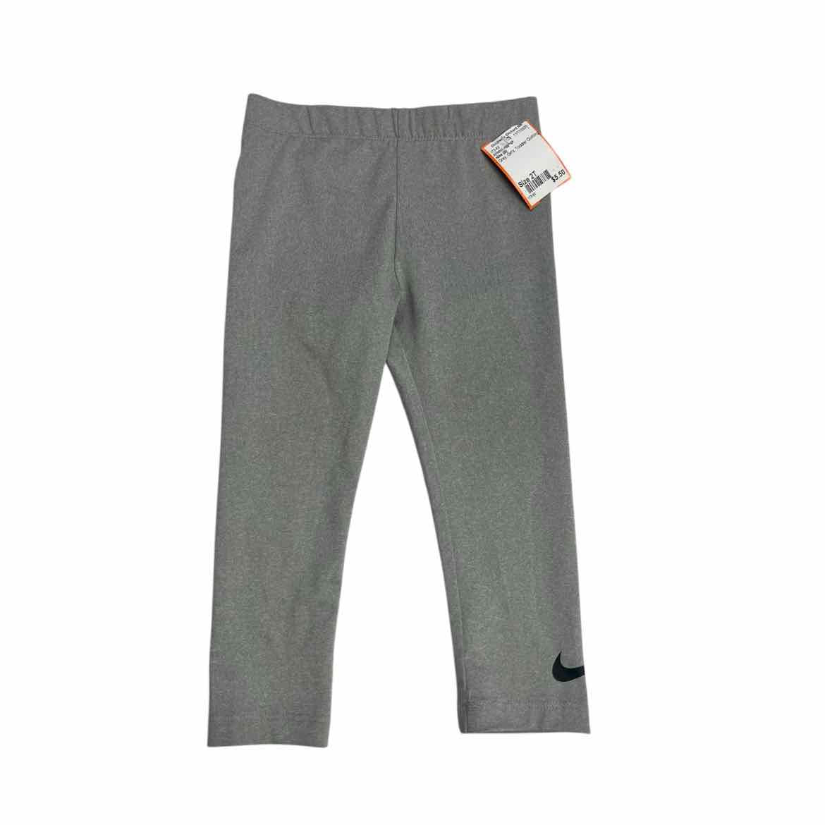 Nike (B) Grey Toddler Size 2T AthleticLeggings