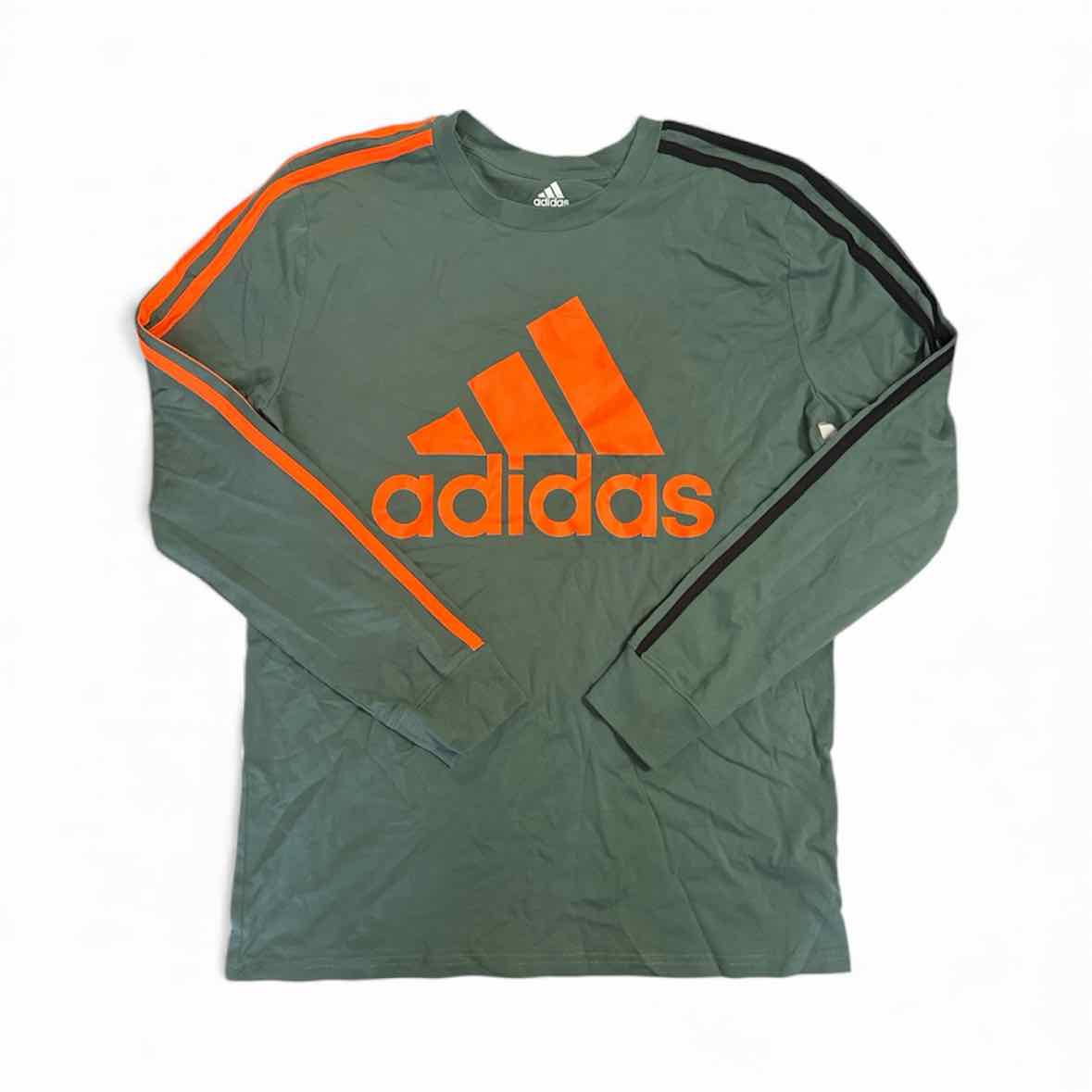 Adidas (B) Green Youth Size 14-16 LSTop