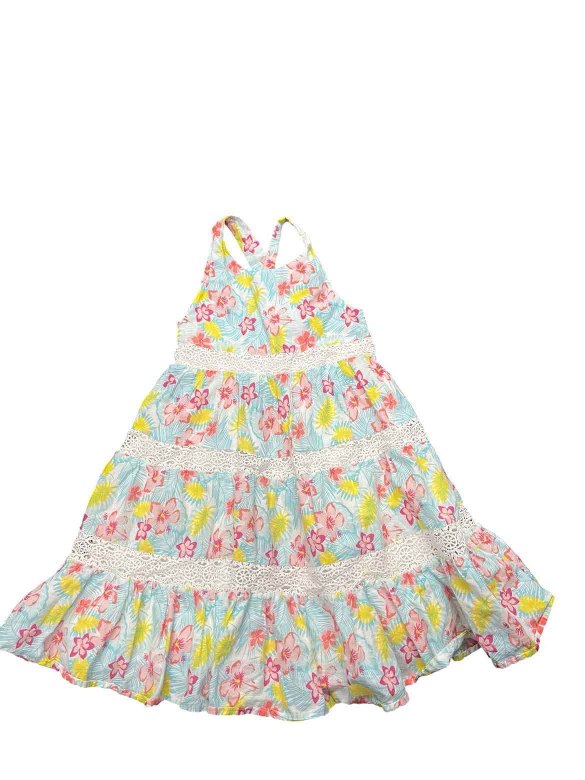 Tommy Bahama (C) Blue Print Toddler Size 5 Girl's Sundress
