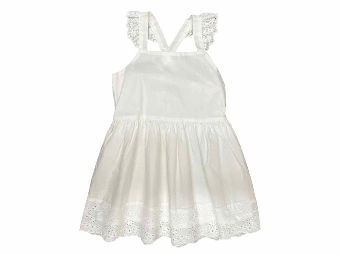 Carters (C) White Toddler Size 2T Sundress