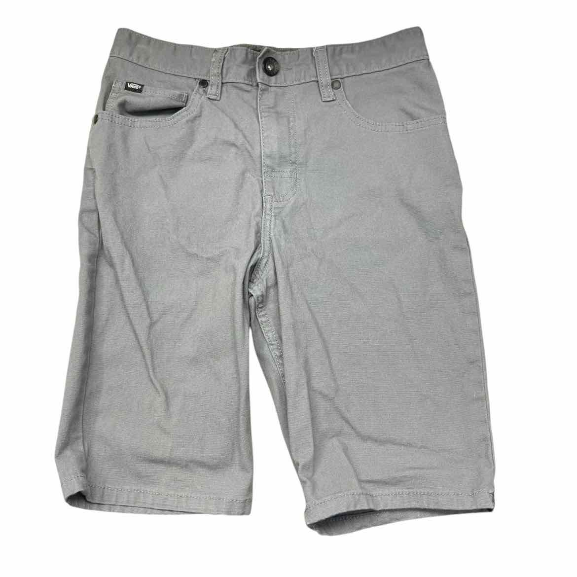 Vans (B) Grey Youth Size 14 Boy's ShortChino