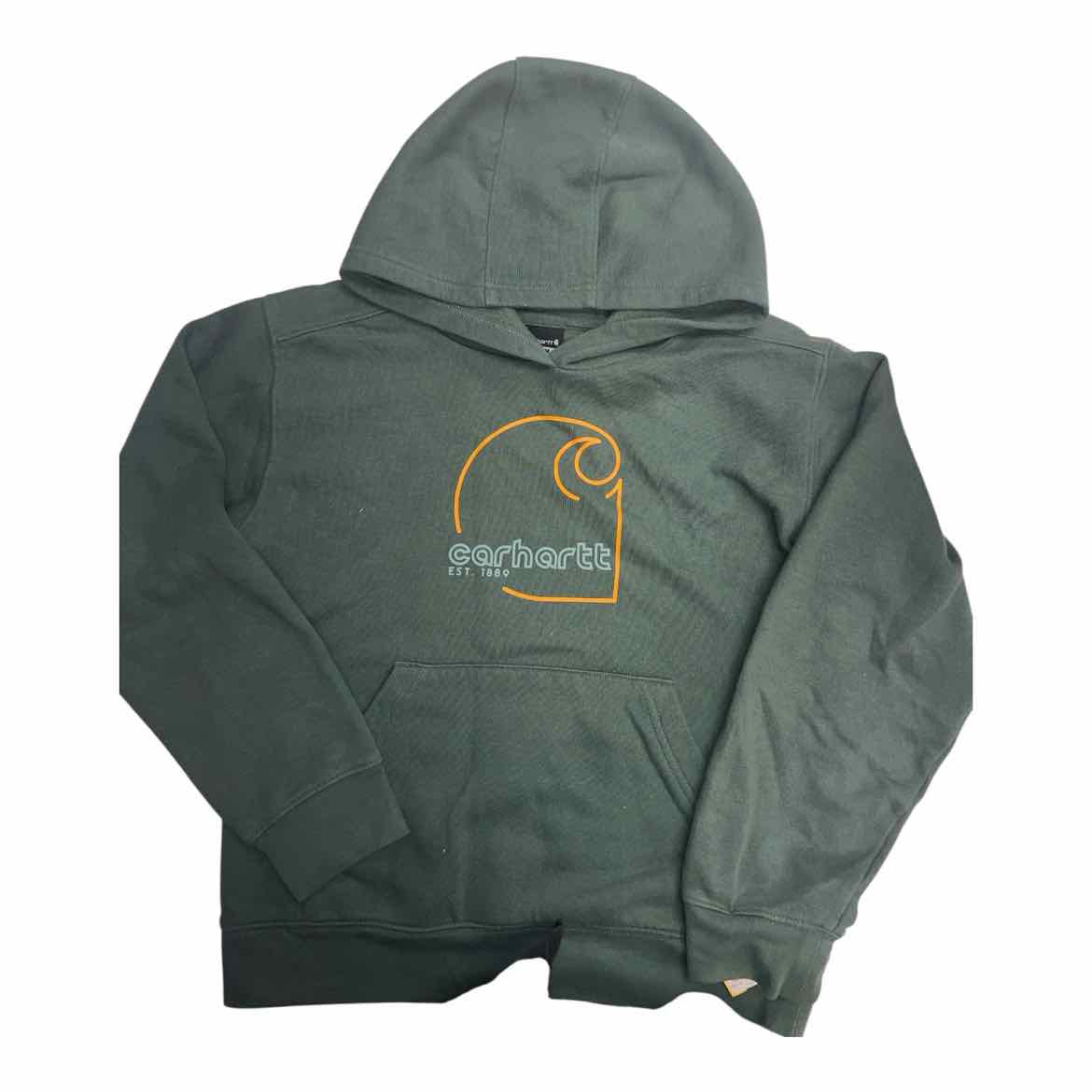 Carhartt (A) Green Youth Size 10-12 Boy's Sweatshirt