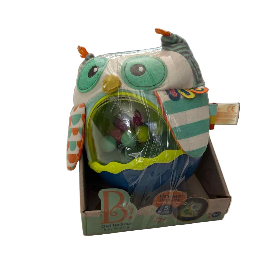 B. baby Roly-Poly Baby Toy - Owl Be Back