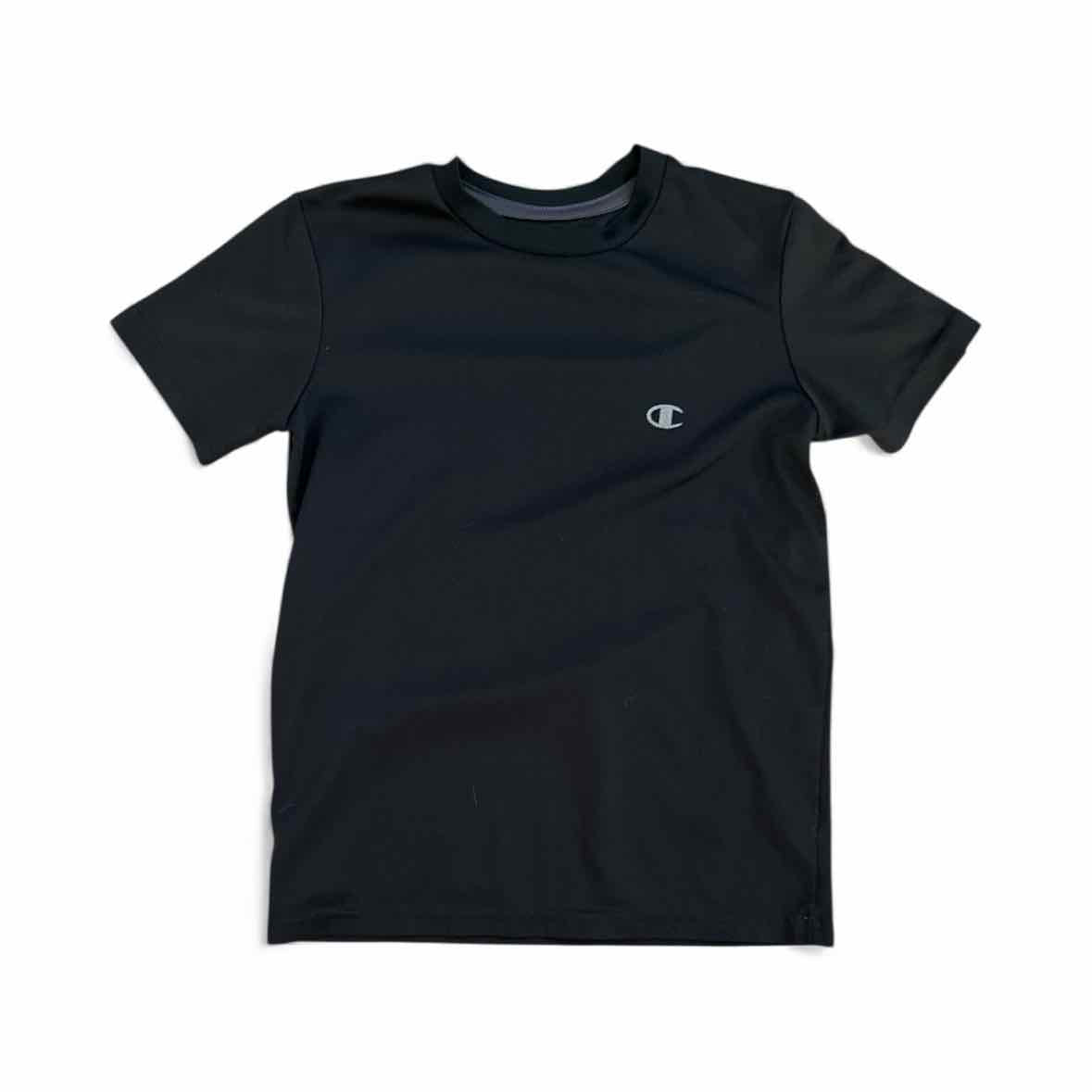 Champion (C) Black Youth Size 8-10 AthleticTopSS