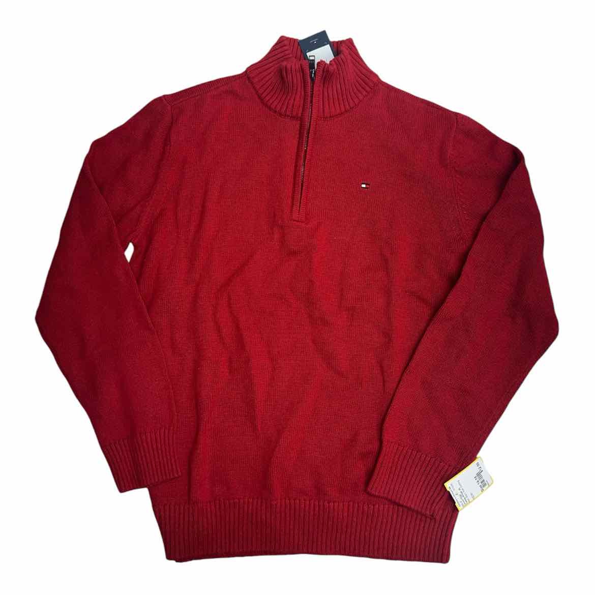 Tommy Hilfiger (B) Red Youth Size 14-16 Boy's SweaterHeavy