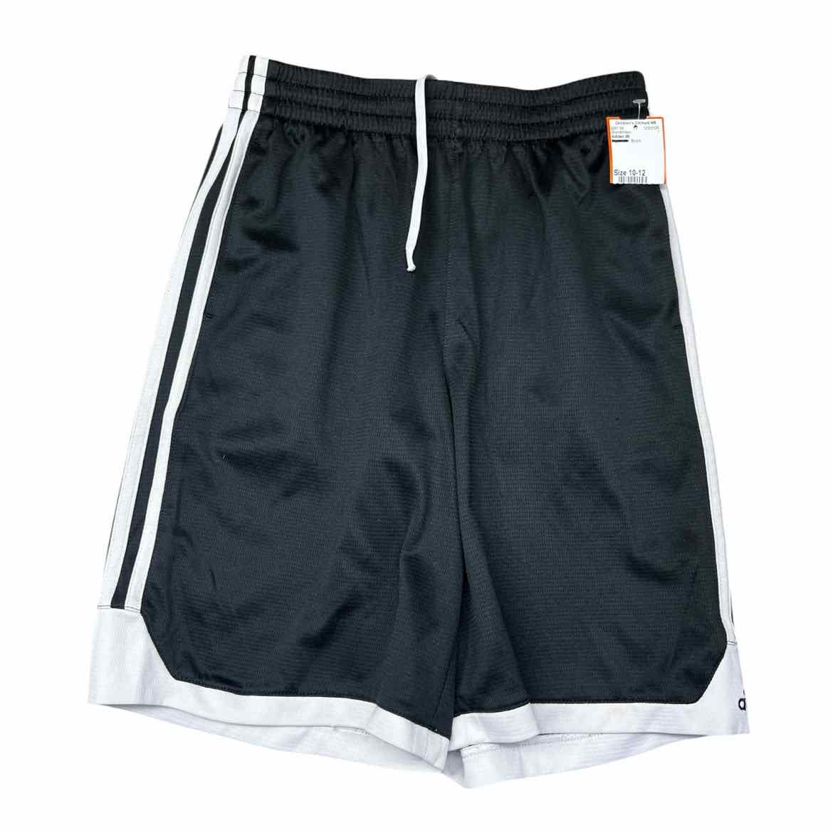 Adidas (B) Black Youth Size 10-12 Boy's ShortAthletic