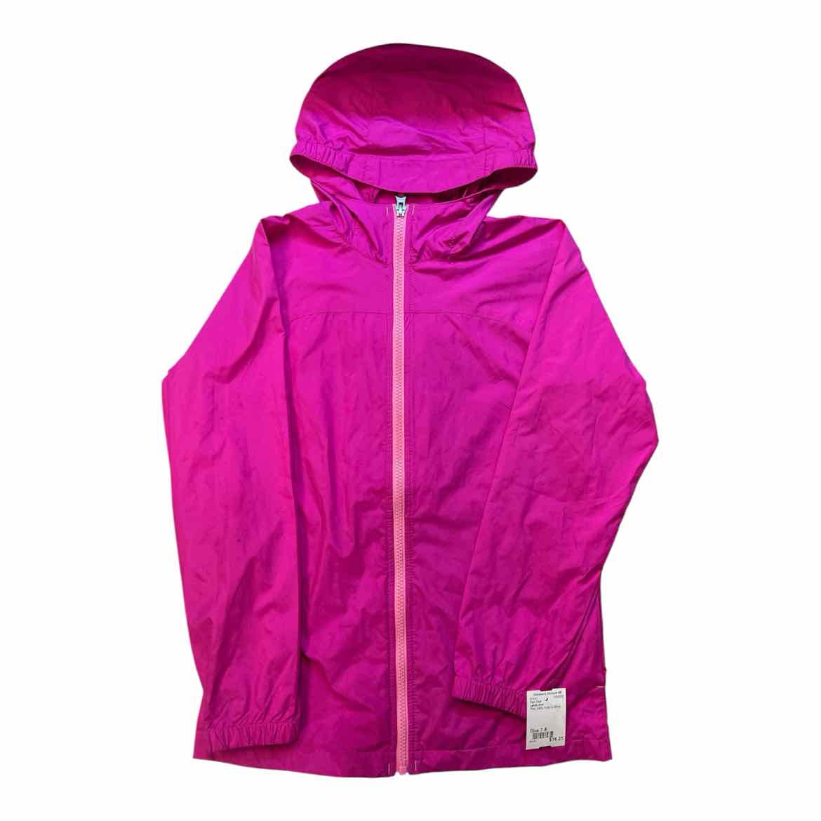 Lands End Pink Youth Size 7-8 Girl's Rain Coat