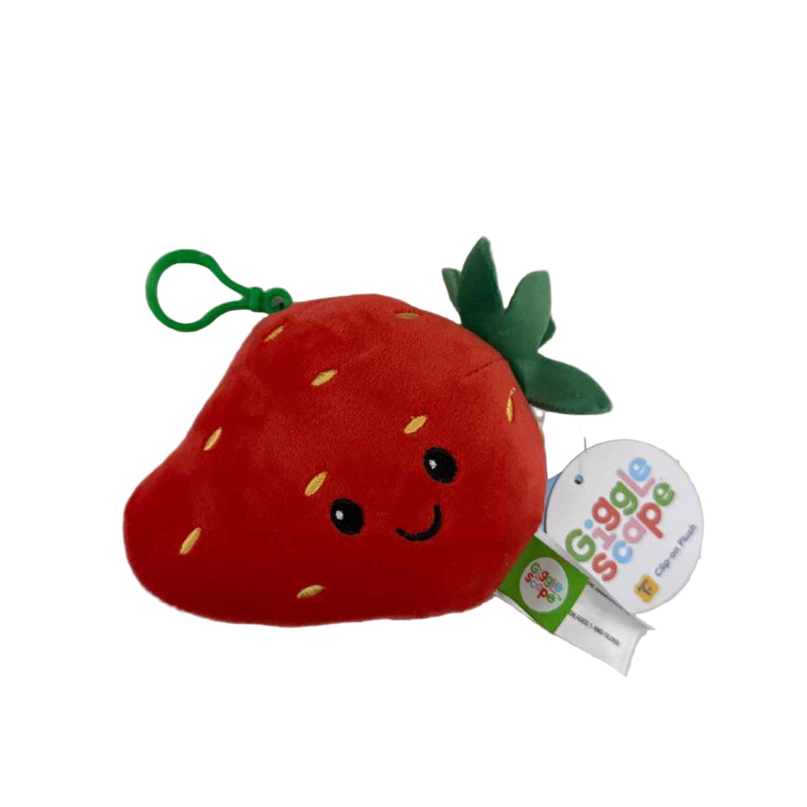 Strawberry Giggle Scape Backpack Clip