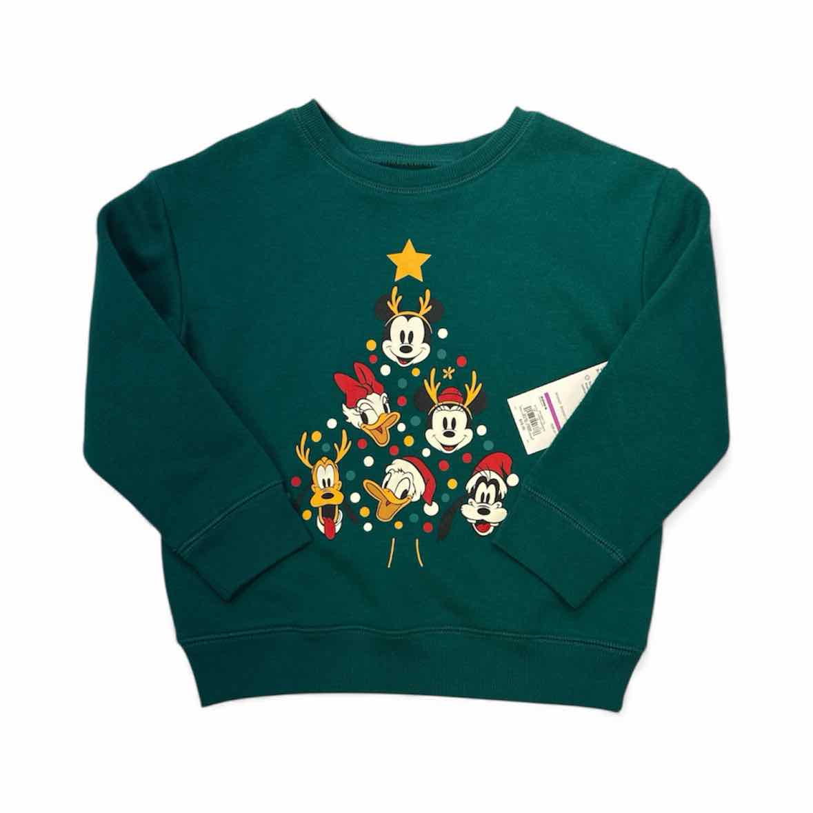 Disney (B) Green Toddler Size 5T Sweatshirt