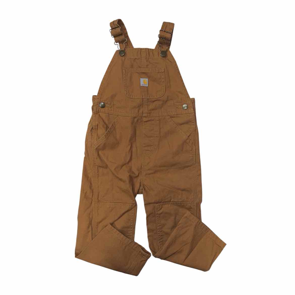 Carhartt (A) Brown Toddler Size 4T Boy's OverallPant