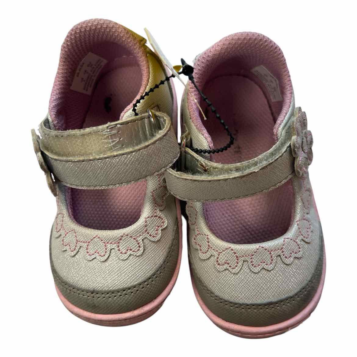 Stride Rite (B) Pink Toddler Shoe Size 4 (Toddler) Girl's Casual Shoes