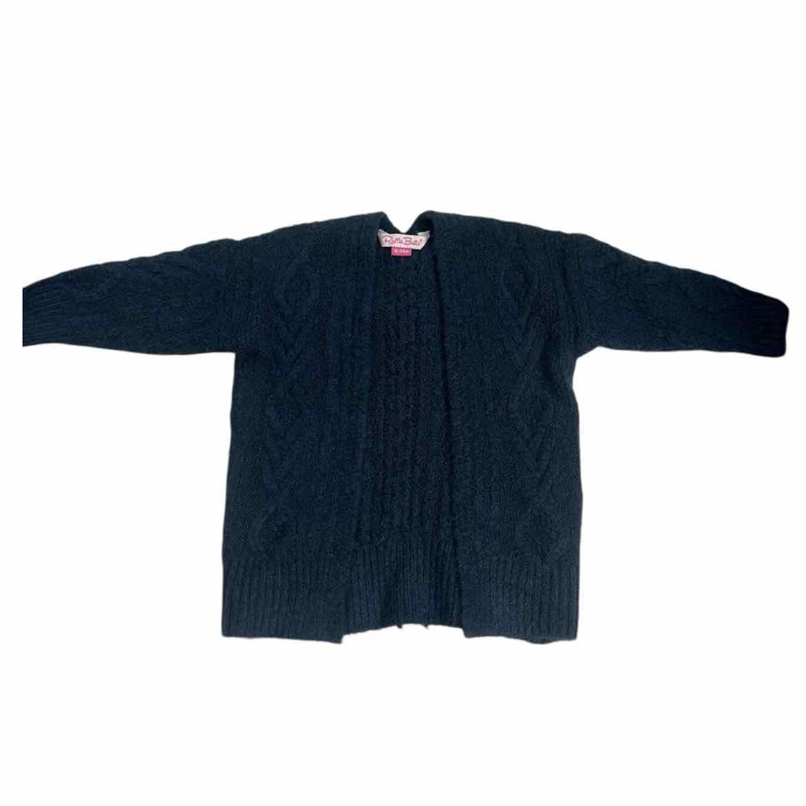 Ruffle Butts and Rugg (B) Blue Infant Size 12-18 MO SweaterHeavy