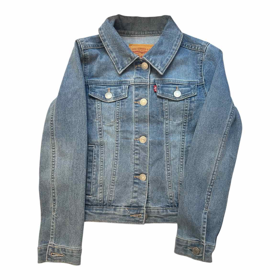Levi's Blue Youth Size 10-12 Girl's Jacket Denim