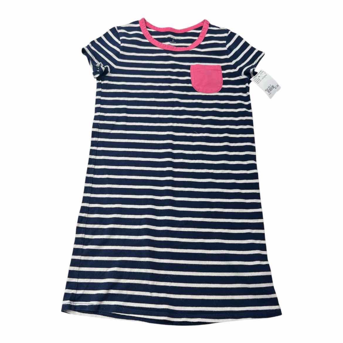 Lands End Navy Youth Size 6X-7 Girl's Basic dress