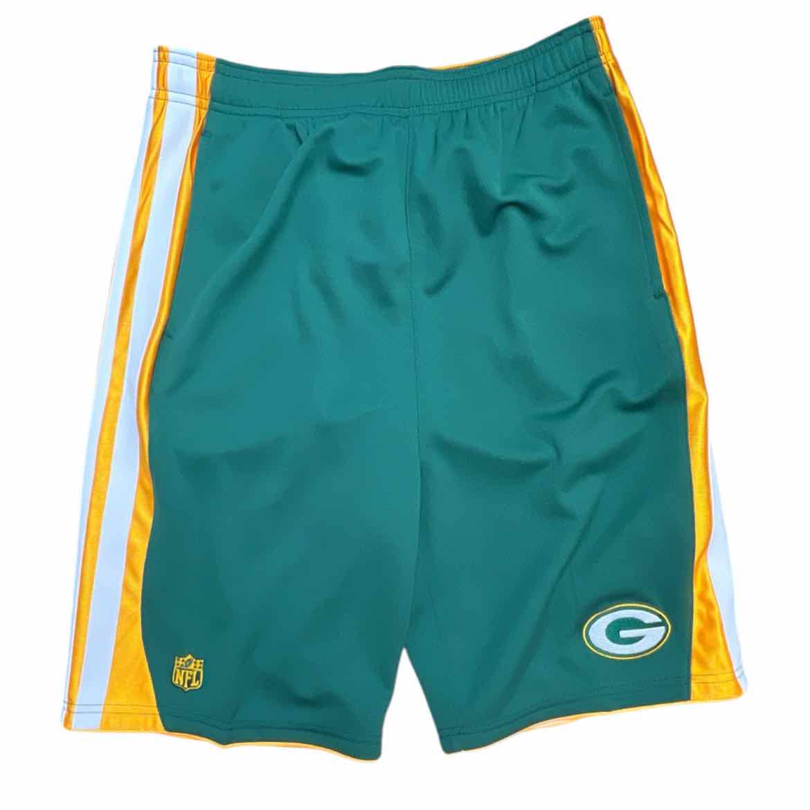 NFL (B) Green Youth Size 18-20 Boy's ShortAthletic