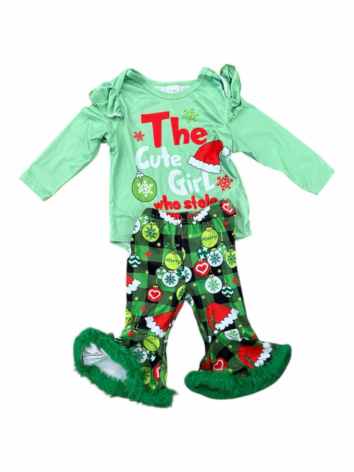 D Brand Green Infant Size 9 MO 2PC Casual