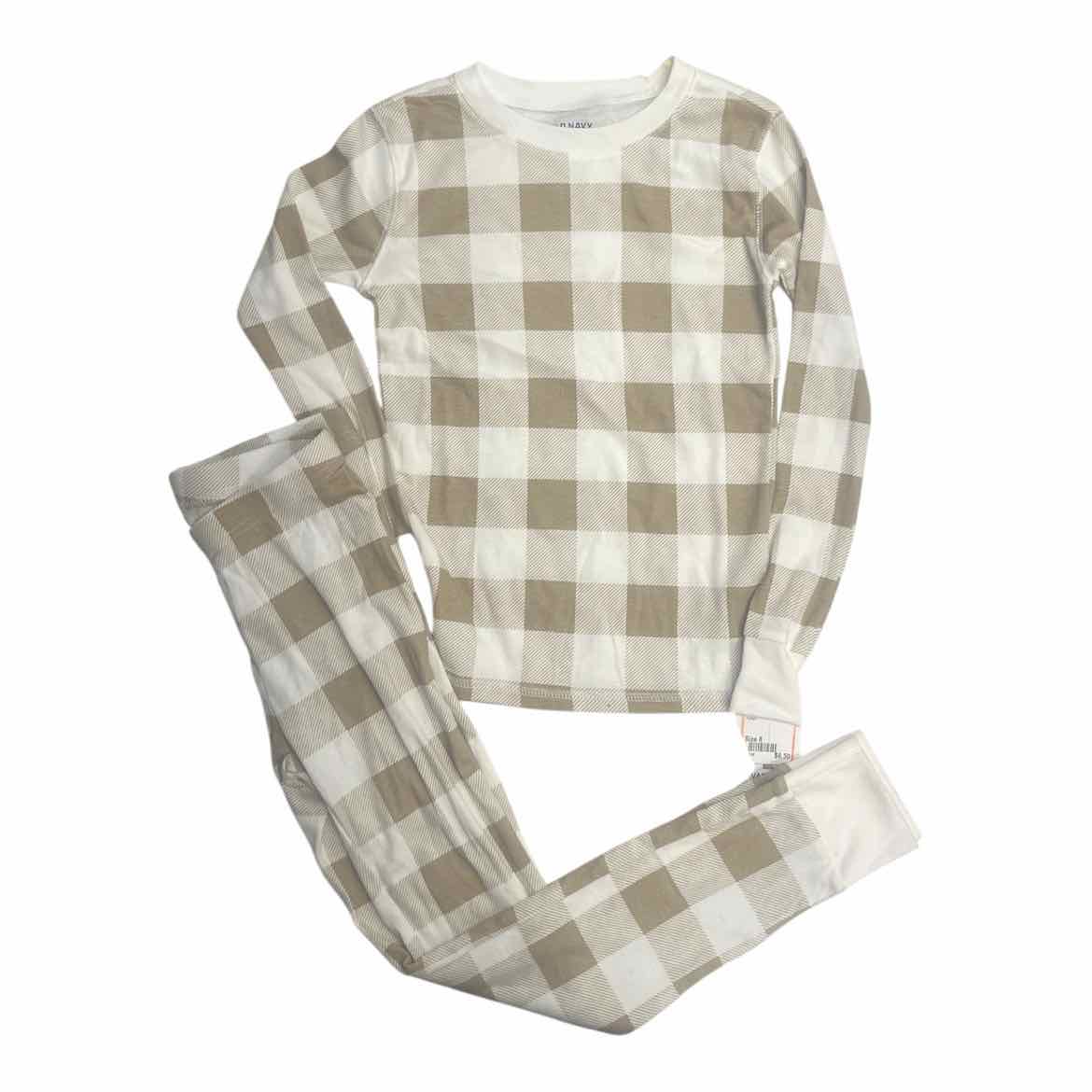 Old Navy (C) Plaid Youth Size 8 Boy's 2PCSleepwear