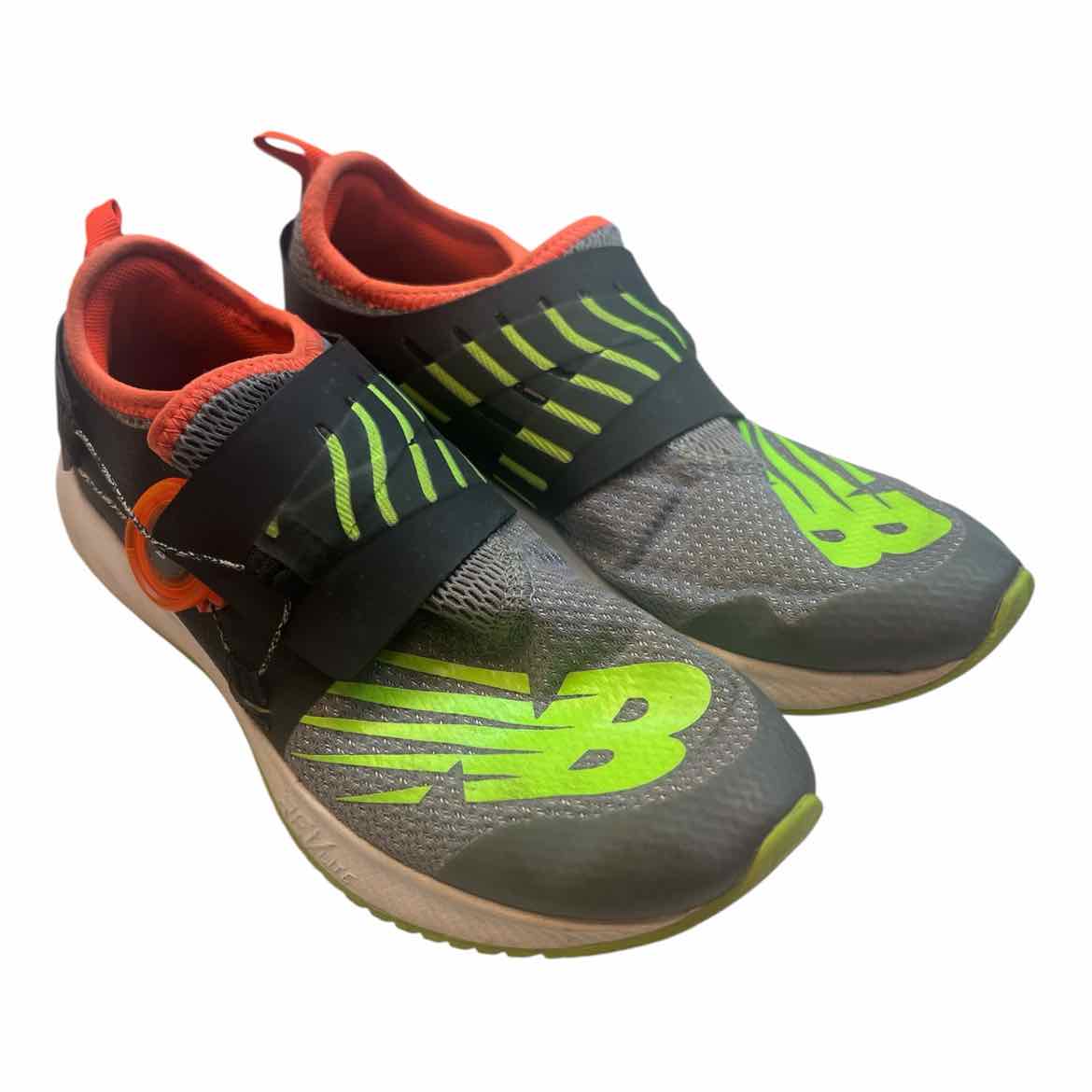 New Balance (B) Grey Youth Shoe Size 3 (Youth) Boy's Athletic Shoes