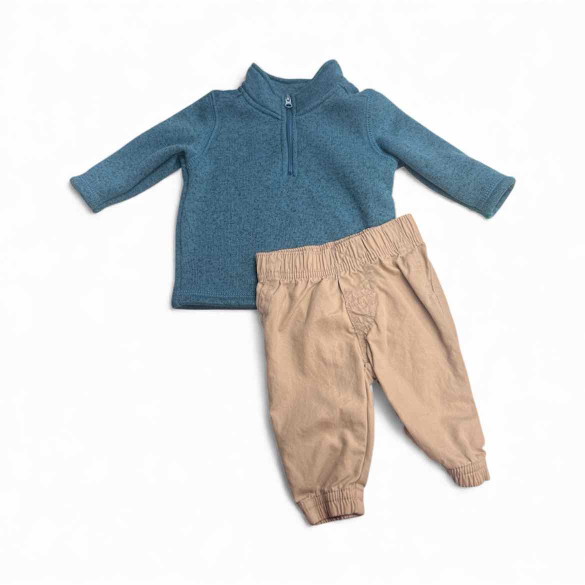 Carters (C) Blue Infant Size 3 MO 2PC Casual