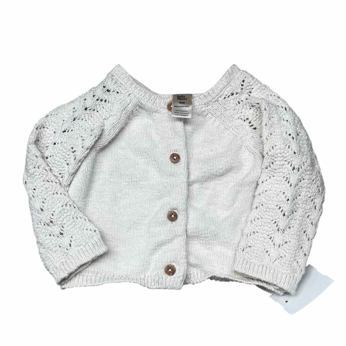 OshKosh BGosh (B) Cream Infant Size 9 MO Girl's SweaterLight