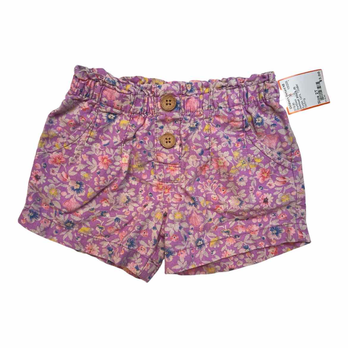 OshKosh BGosh (B) Purple Toddler Size 2T Girl's ShortBasic