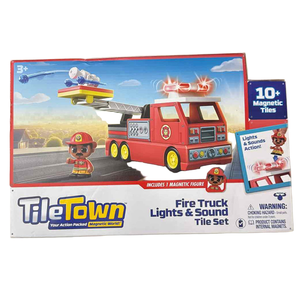 Tiletown Fire Truck Lights & Sound