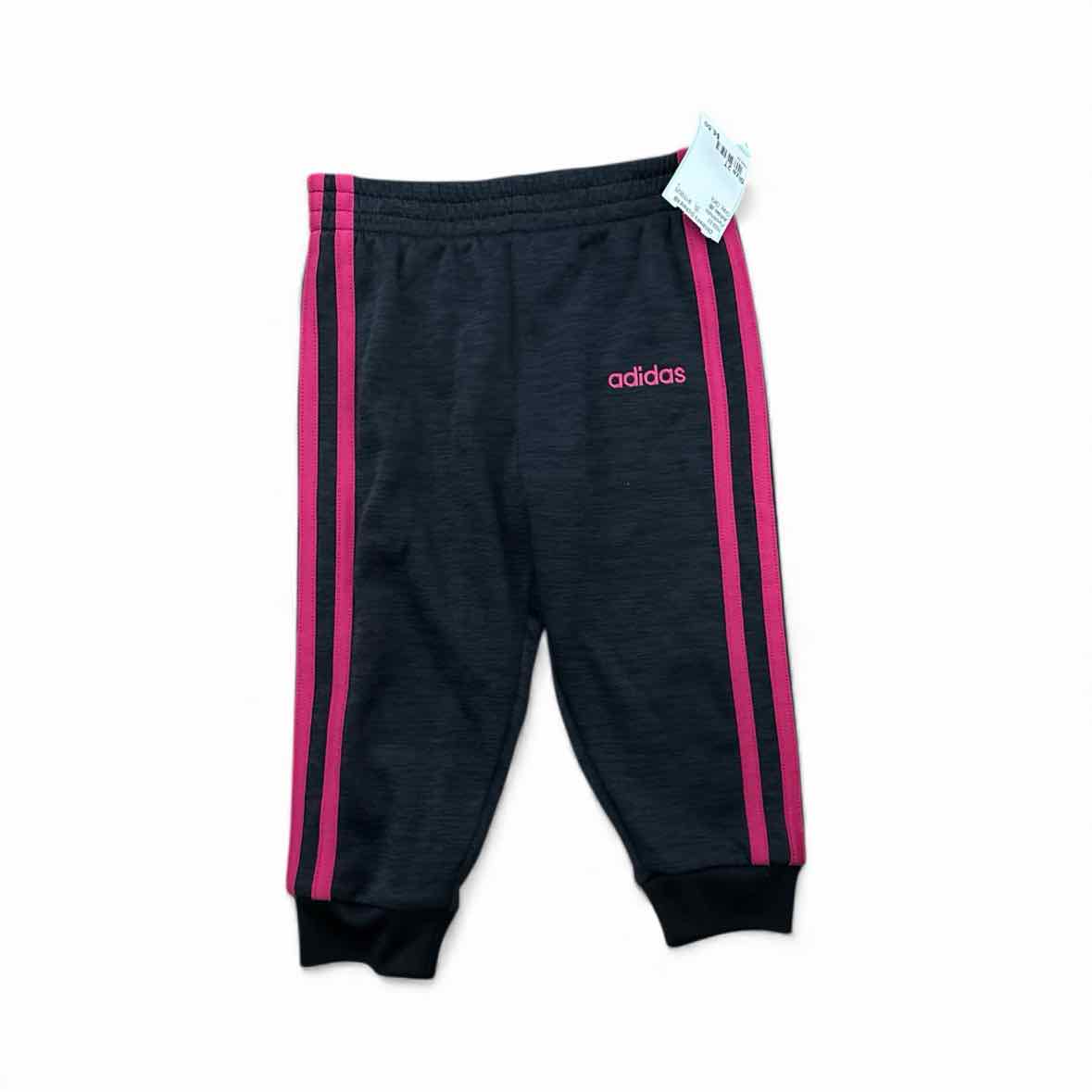 Adidas (B) Grey Toddler Size 2T PantAthletic