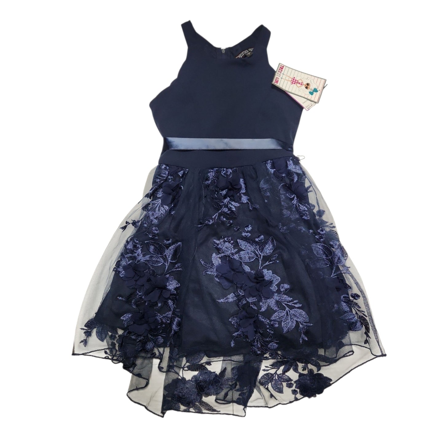 Trixxie Girl Navy Youth Size 7 FormalDress