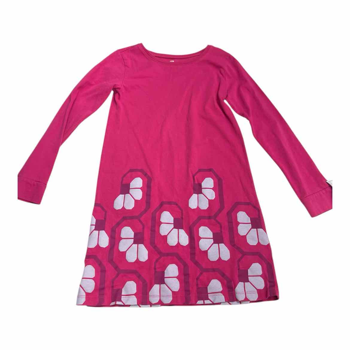 Tea Collection (A) Pink Youth Size 10 LSTop