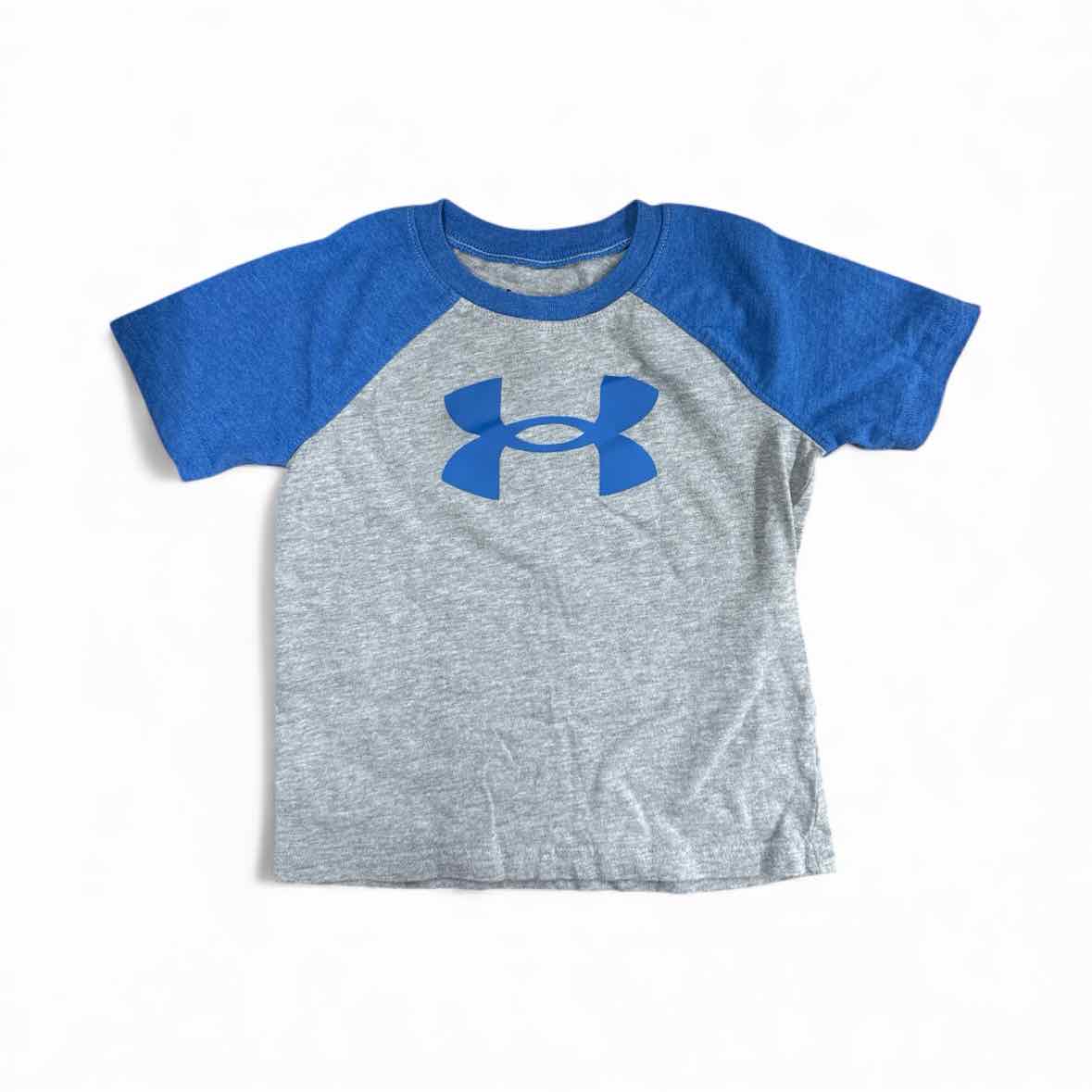 Under Armour (B) Grey Toddler Size 3T Boy's SSTop