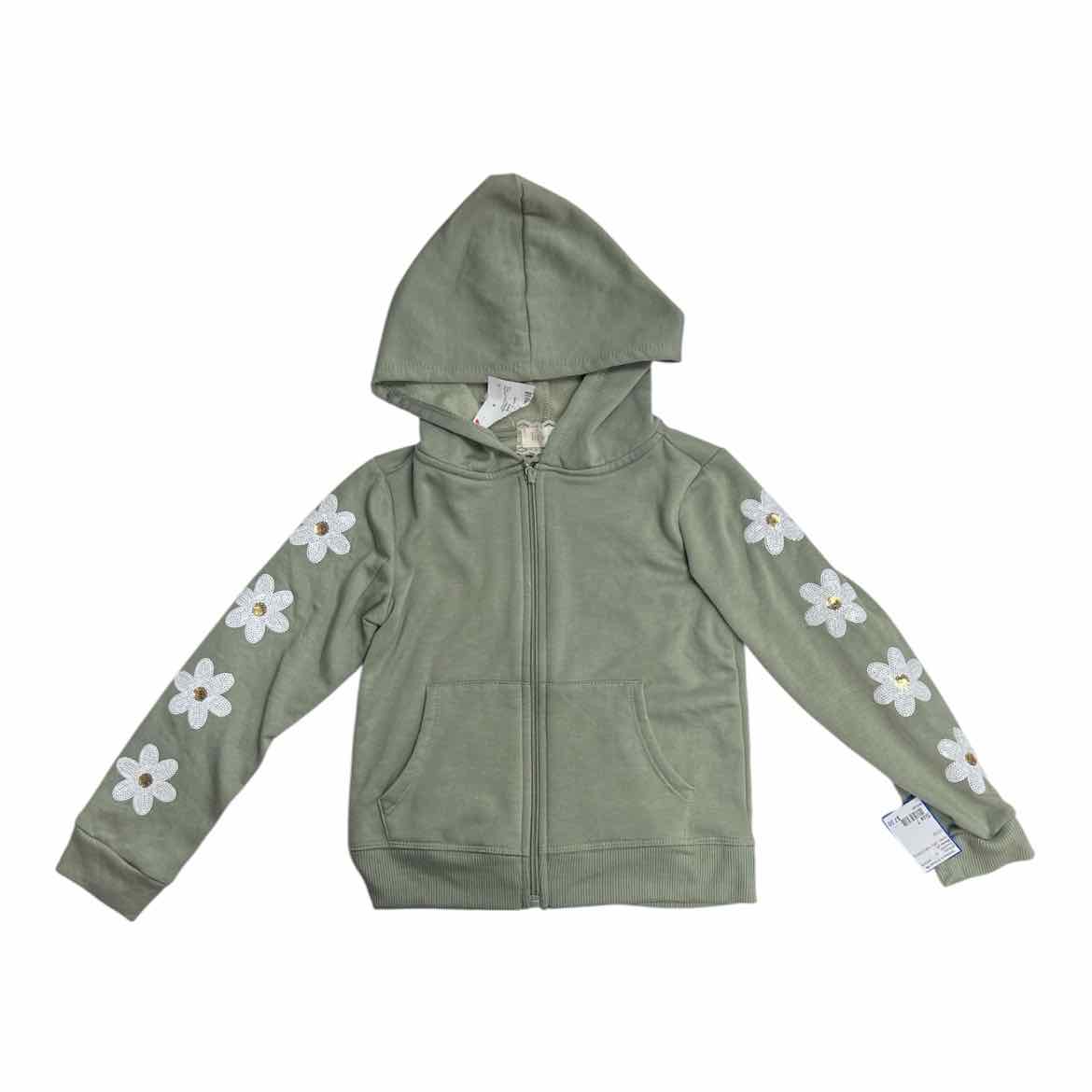 Btween (C) Green Youth Size 7 Girl's Sweatshirt