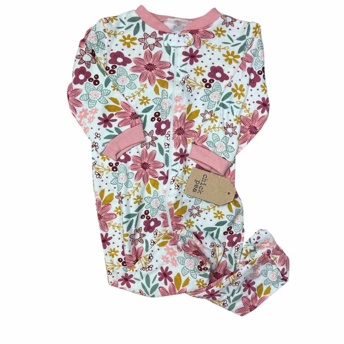 Chick Pea (D) Floral Infant Size 6-9 MO Girl's 1PCSleepwear