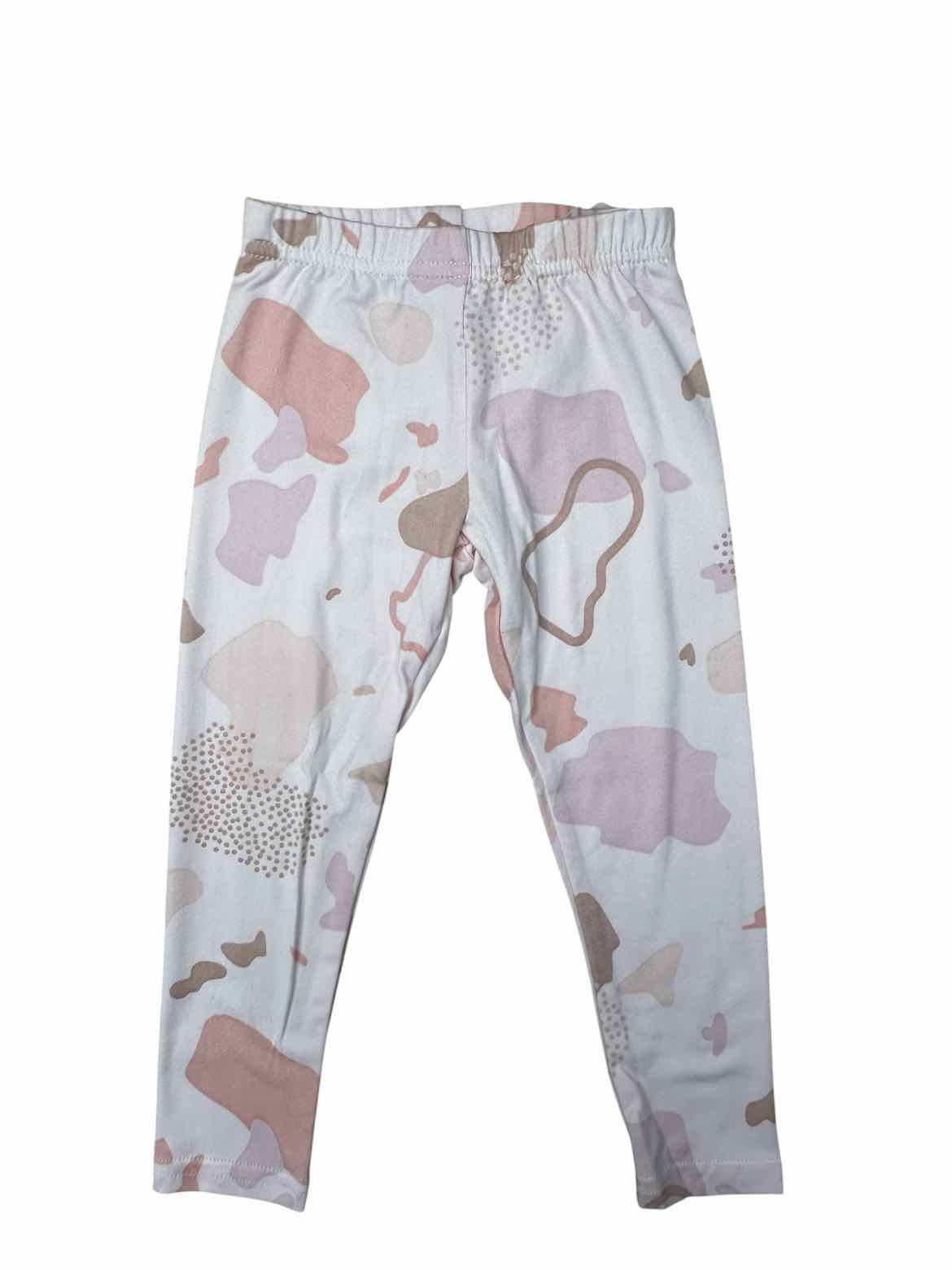 Dot Dot Smile (C) Pink Toddler Size 2T Girl's BasicLeggings