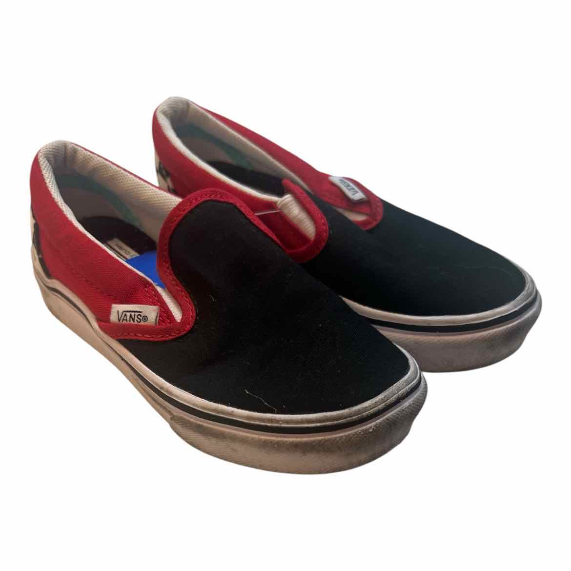Vans (B) Black Youth Shoe Size 12 (Youth) Boy's Casual Shoes