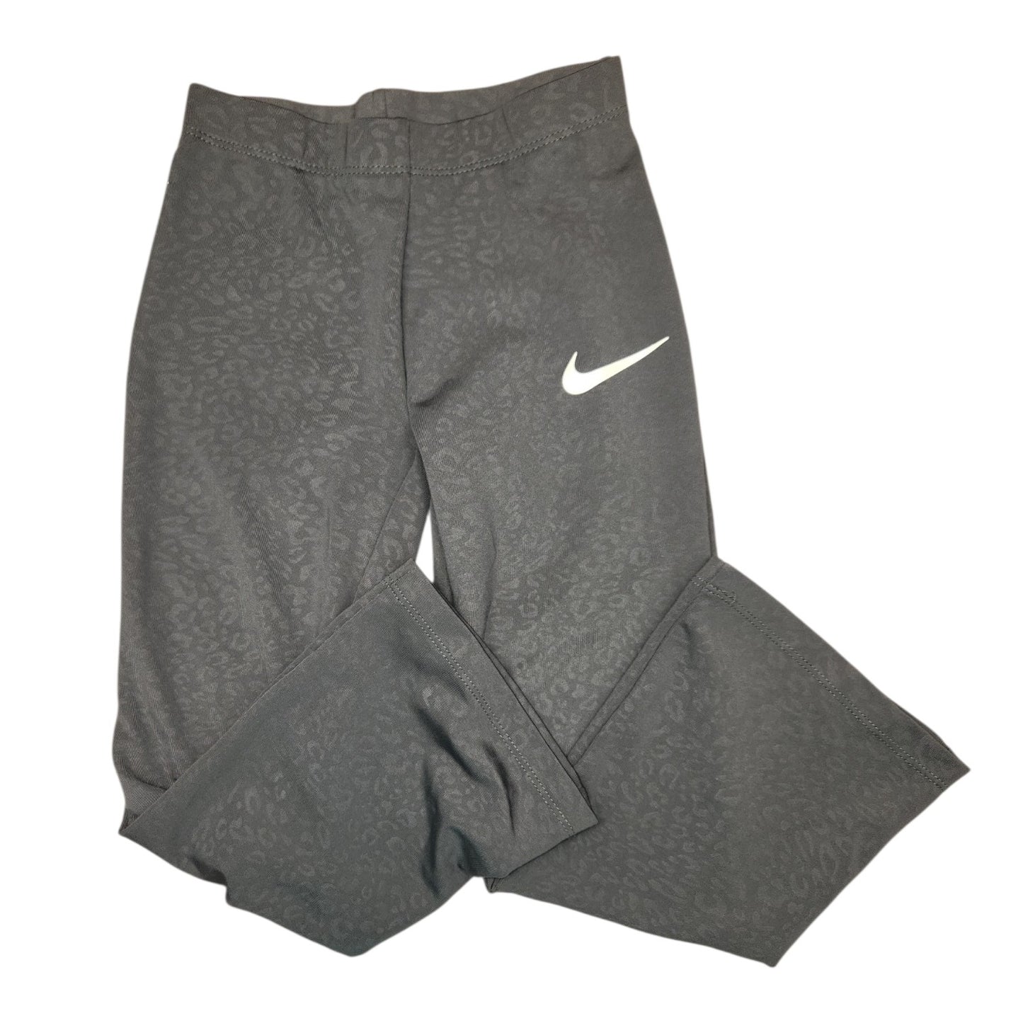 Nike (B) Grey Youth Size 6 Girl's AthleticLeggings