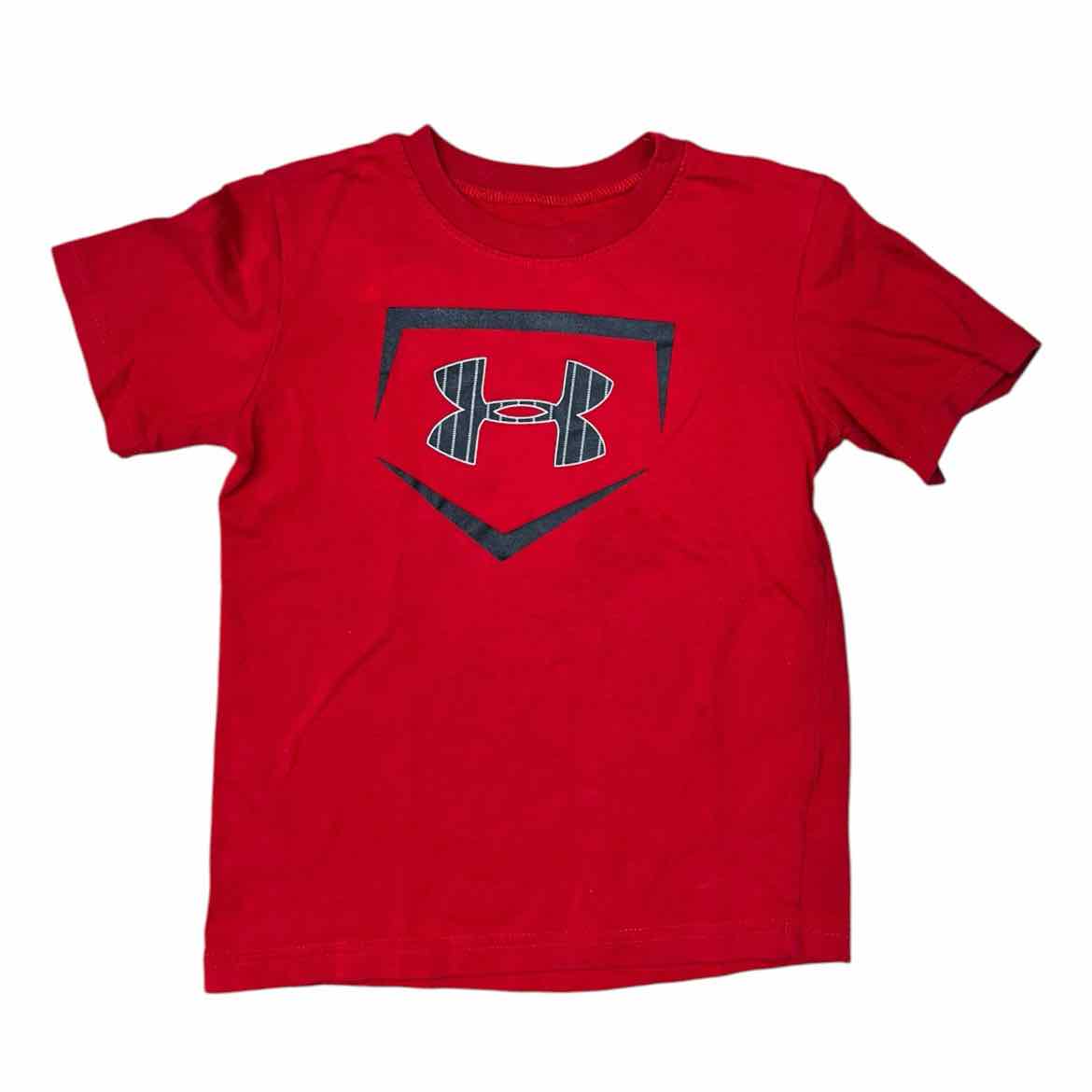 Under Armour (B) Red Toddler Size 5 Boy's SSTopBasic