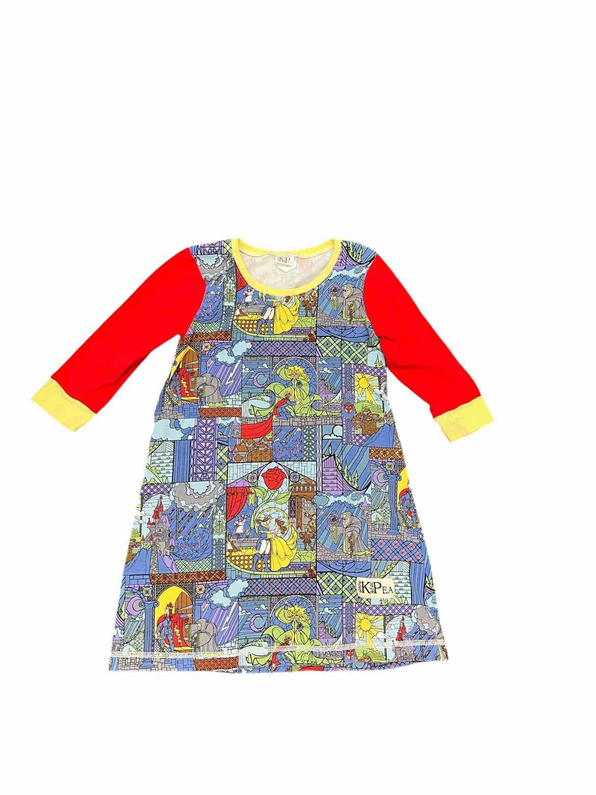 K Pea (A) Blue Youth Size 6 Girl's Basic dress